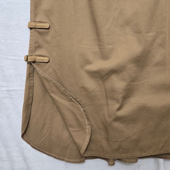 NWT Together Womens Vtg Preppy English Countryside Equestrian Slit Maxi Skirt 4 - Picture 4 of 12